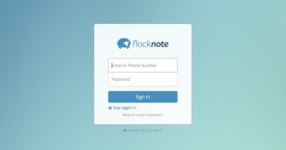 flocknote login