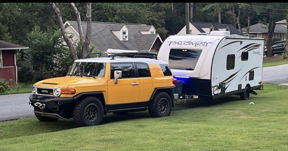 2007 fj cruiser towing capacity